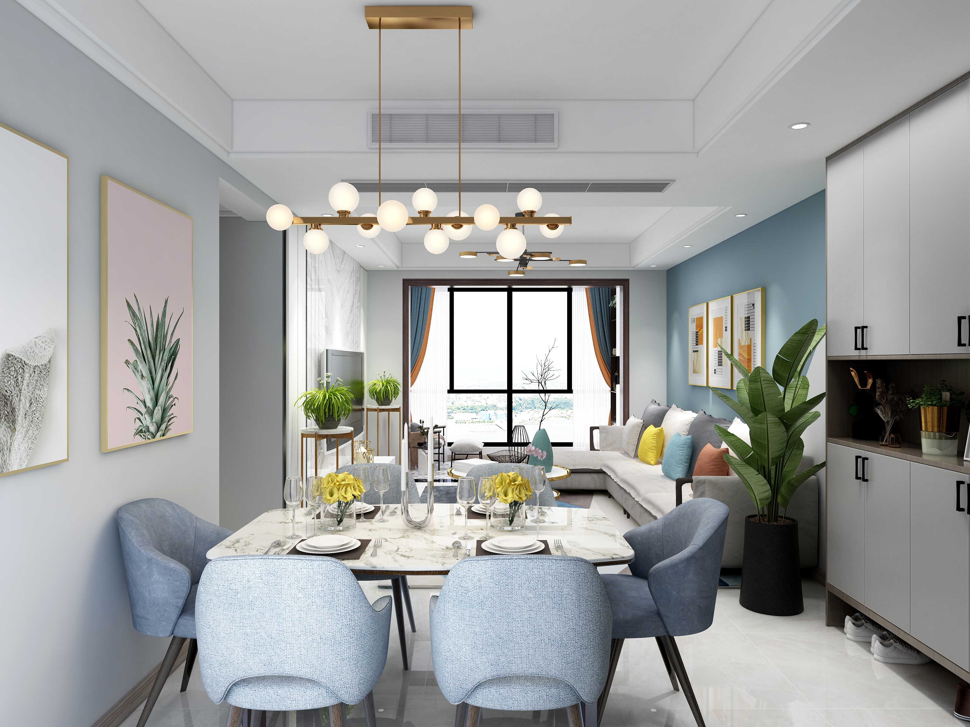 李焰-富豪三里花城-装修设计方案