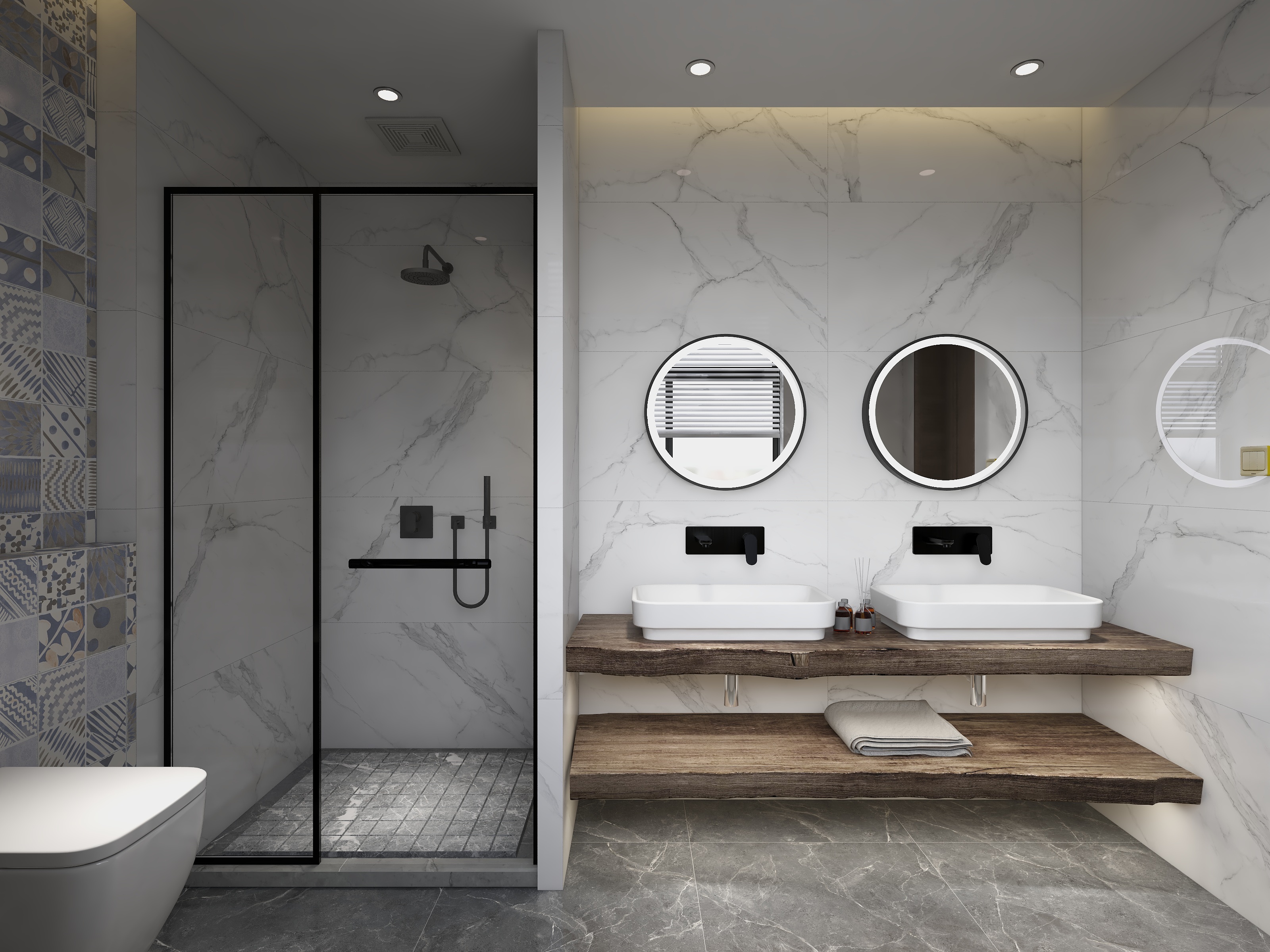 万嘉iziE-大理民宿-二楼卧室-weishengjian-装修设计方案