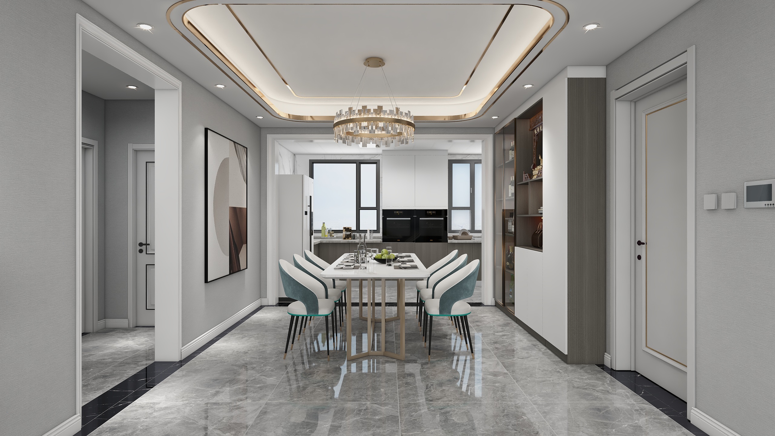 于何飞-现代星夜-装修设计方案