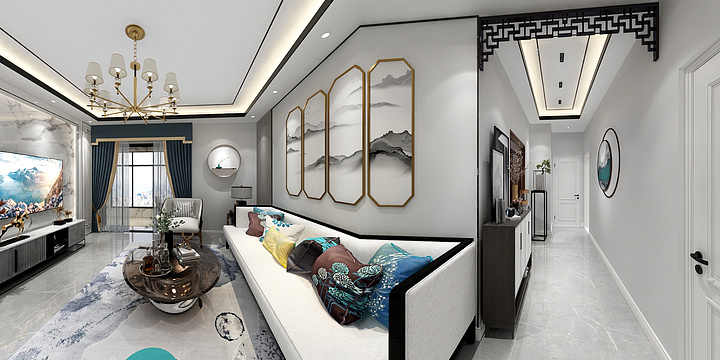 金石UIA-新中式-装修设计方案