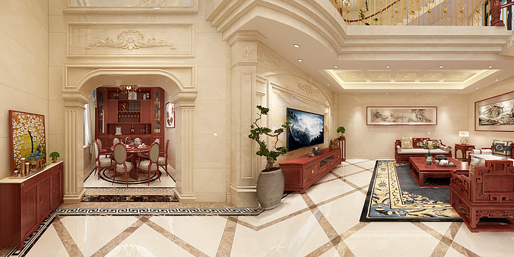 人仁忍韧-黄总别墅-装修设计方案