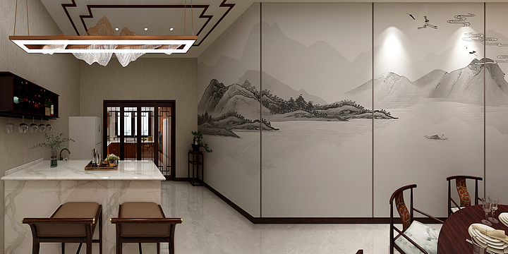 三汉装饰99-渠口别墅-装修设计方案