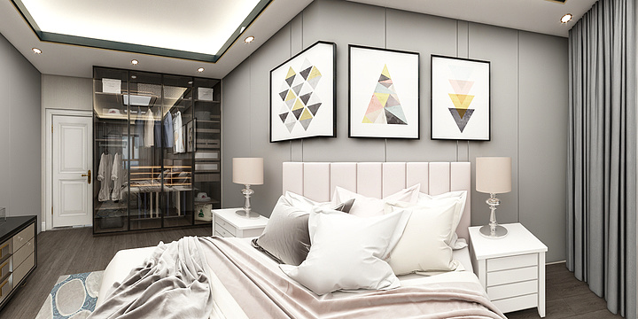 红星二店-02-艾茵格全屋定制.轻奢风格-装修设计方案