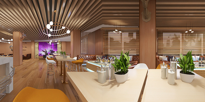 宁蒗高端标准化装修资深设计师沙健-音乐餐吧设计-装修设计方案