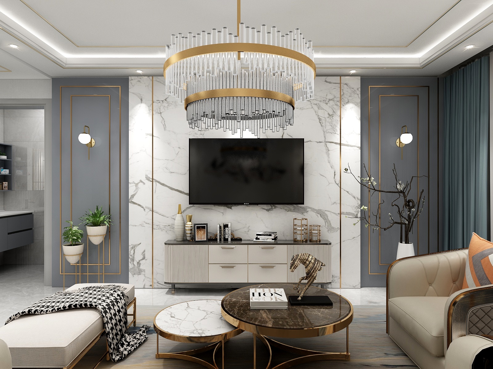 东升.设计-中央大道-轻奢-副本-装修设计方案