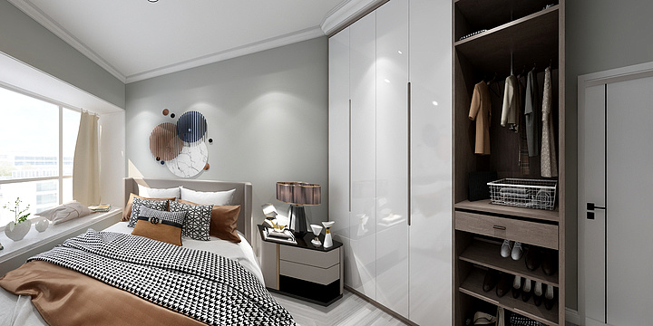 木易晓龙-孔雀城吕姐方案-装修设计方案