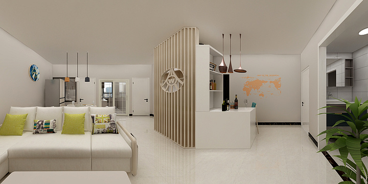 海南设计李工-观澜湖温总-尚龙-装修设计方案