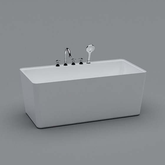 Modern Bathtubs,Gray