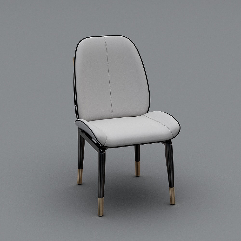 CY1906-餐椅3D模型