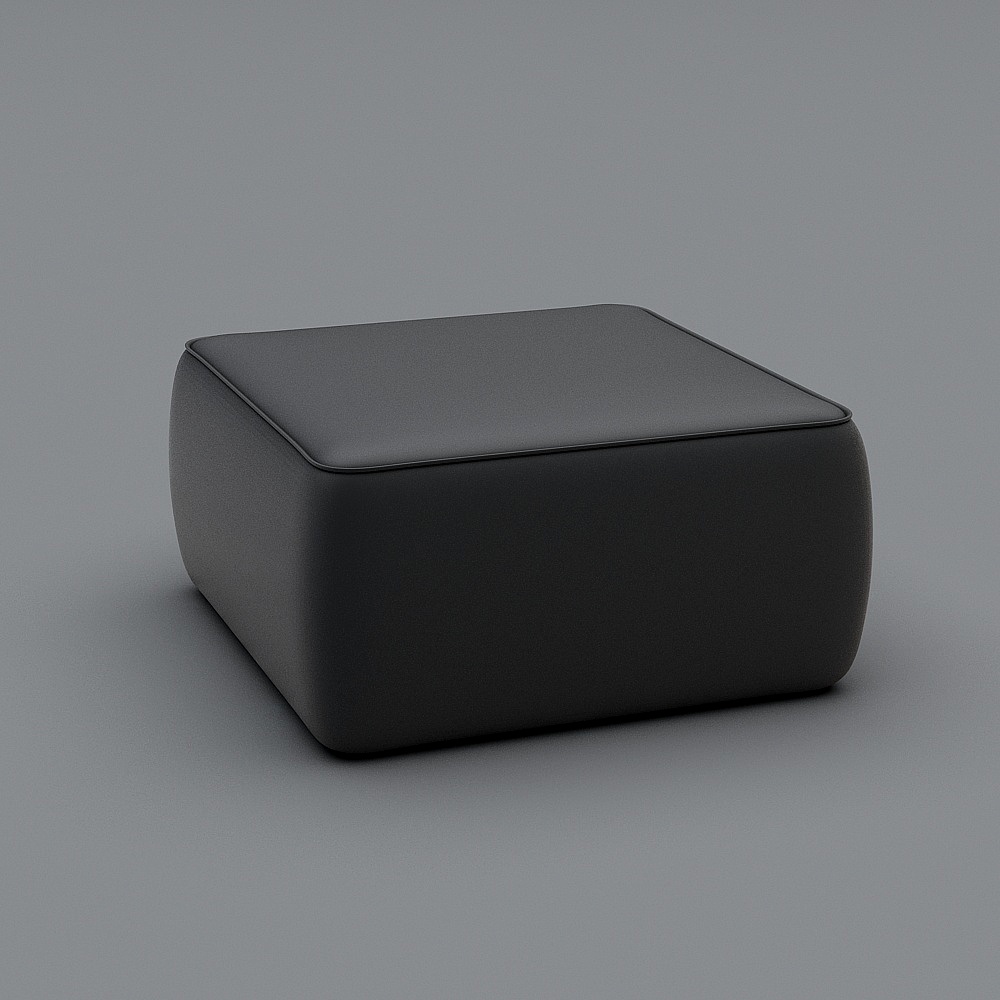24沙发凳3D模型