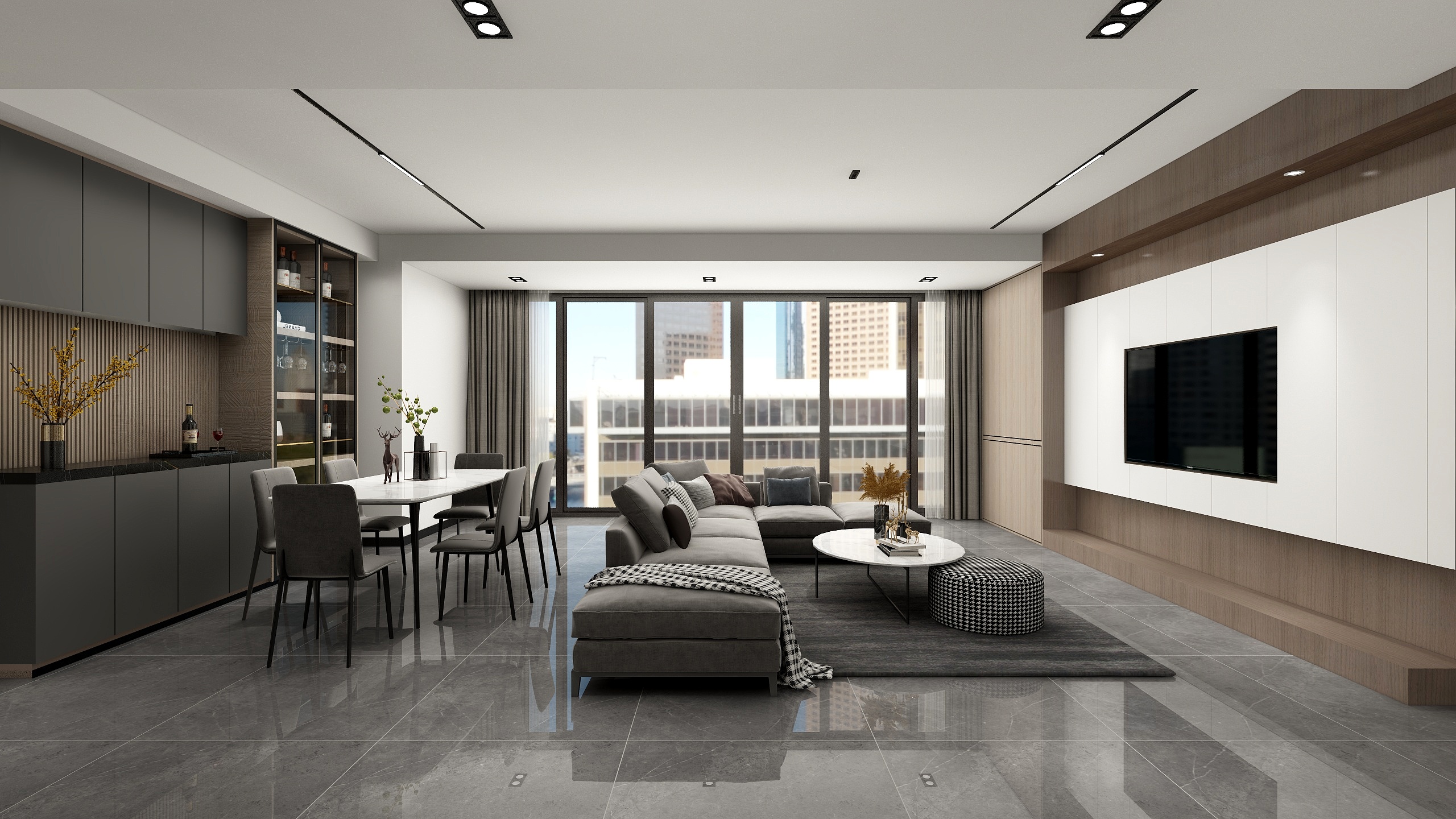 欧派高颜整家Op-蓝光星星国际109-装修设计方案