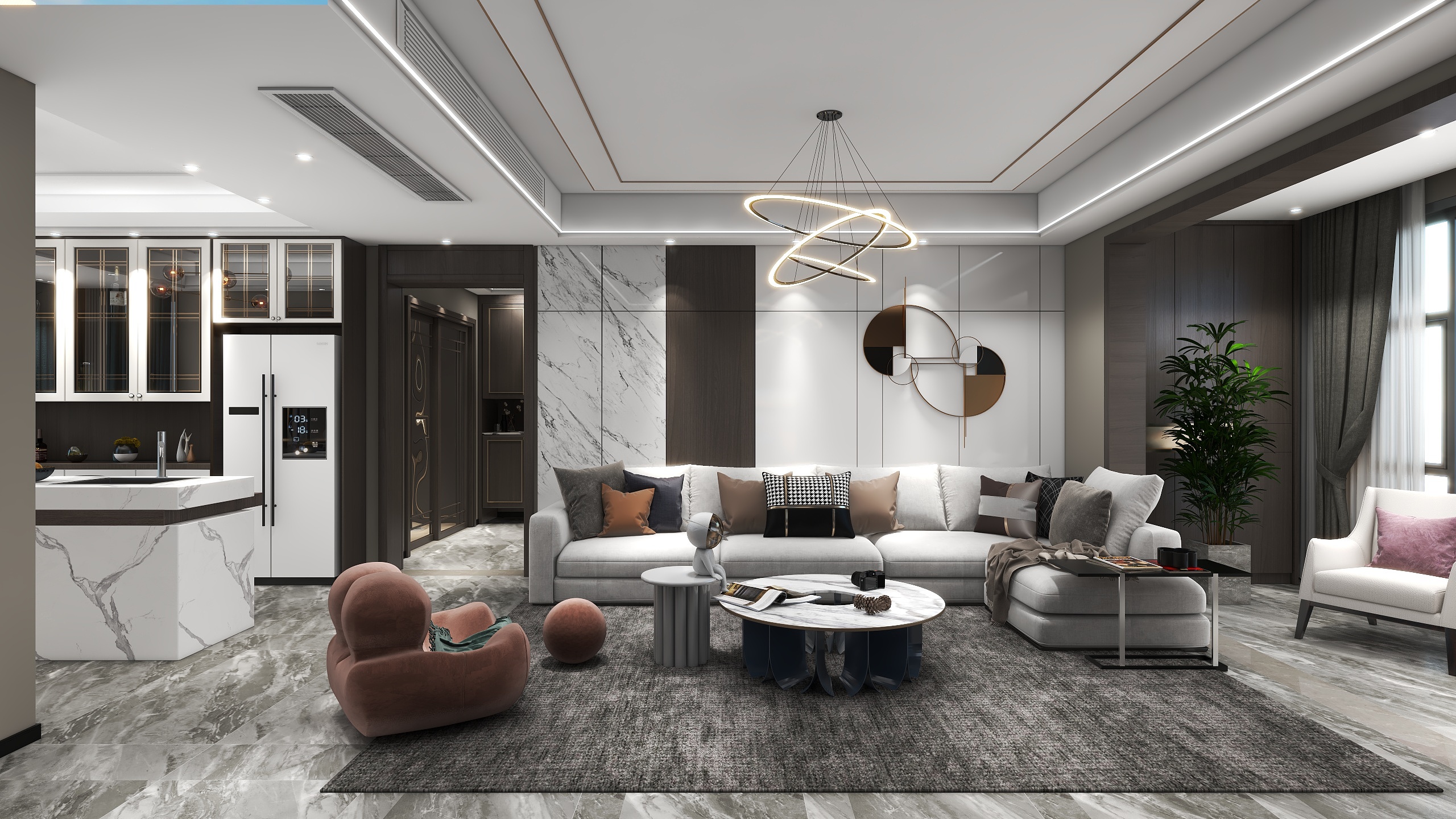 洪沛-中央花园1401-装修设计方案