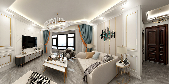 赵13069533133-洪河富贵57-501现代-装修设计方案