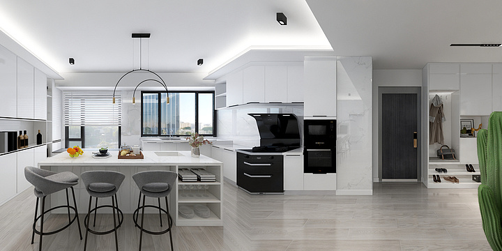 室内风水设计师A采缇-埠上桃源9楼-装修设计方案