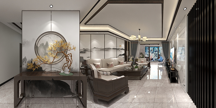 qzd123-聆湖春天9-1-501-装修设计方案