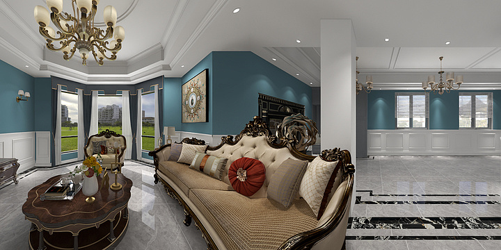 LNGZH-绵竹自建别墅李姐-确定-瓷砖造型-装修设计方案