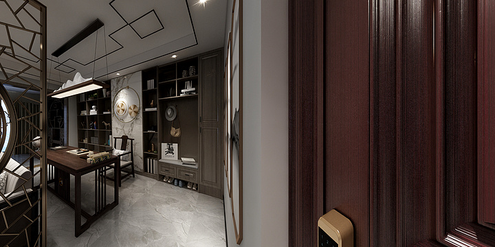 腾艺装饰建材经营部-雅格装饰丨城南一号7-1-2402-装修设计方案