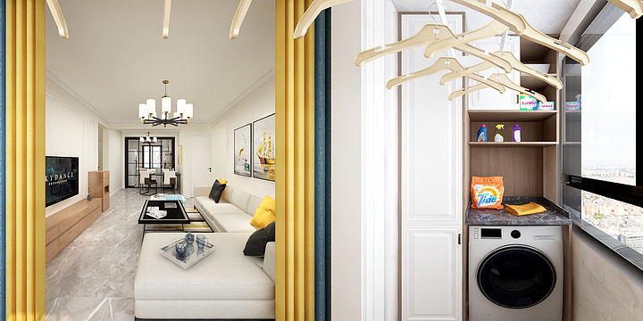 郝然-自改3稿智高常春藤效果图-装修设计方案