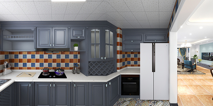 邓洪东-美式-装修设计方案