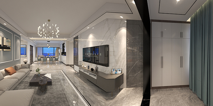 效果呈现1-御景名都-装修设计方案