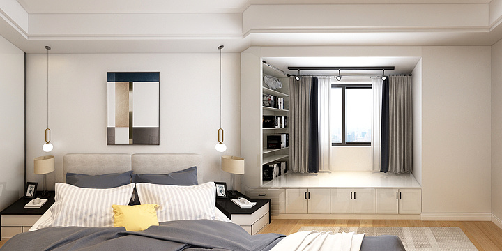 ZZ空间视觉表现-南山郡（王海平）-装修设计方案