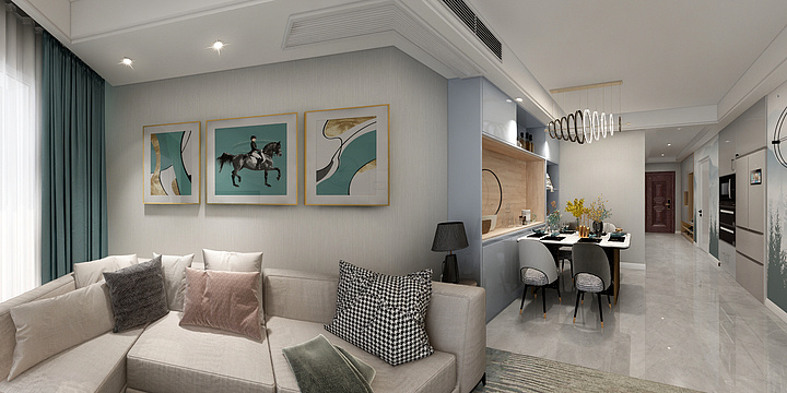 代之恒-澜庭叙9-2-1203效果-装修设计方案