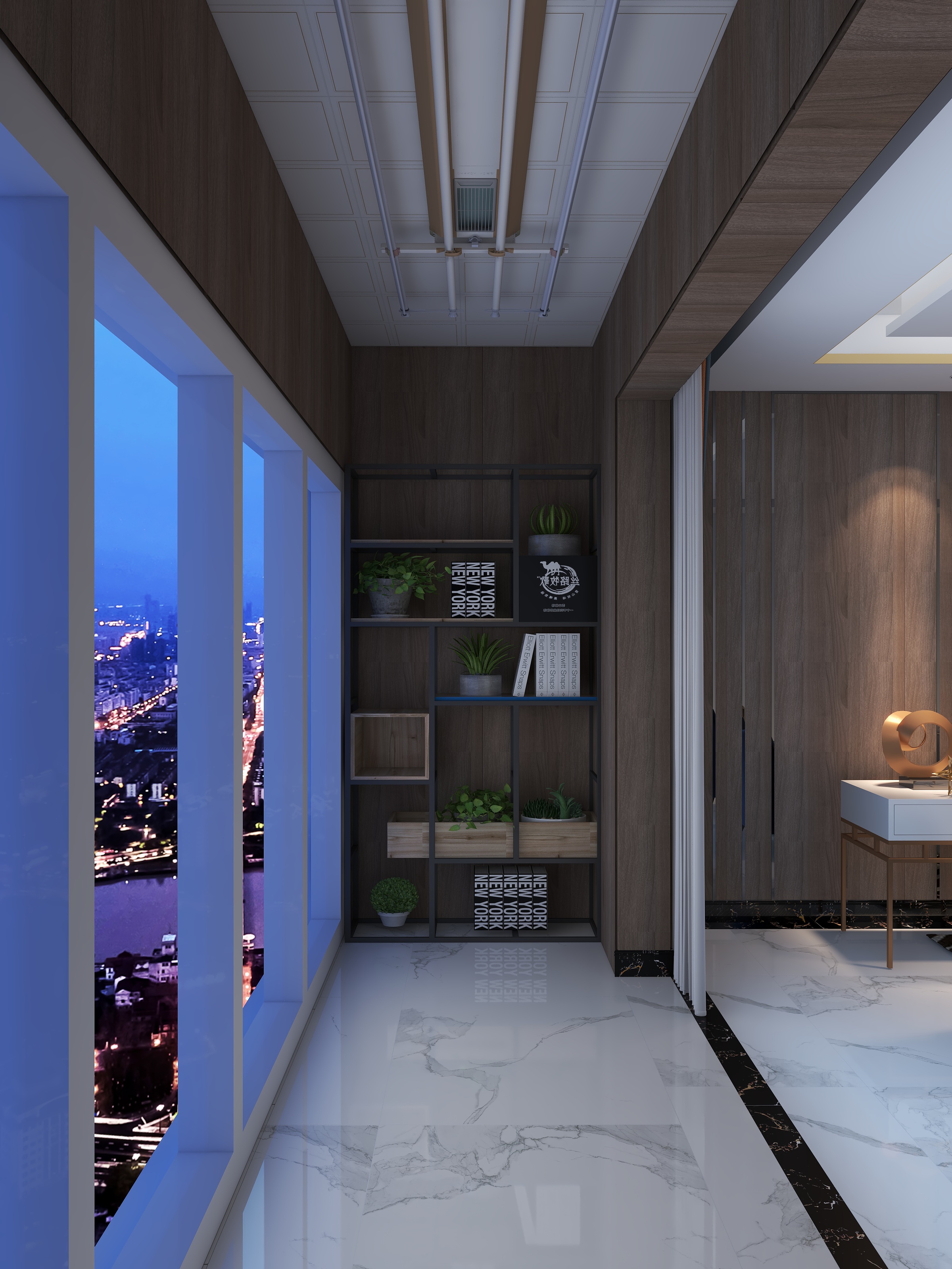 孔令明KLM-169平轻奢．夜装修效果图