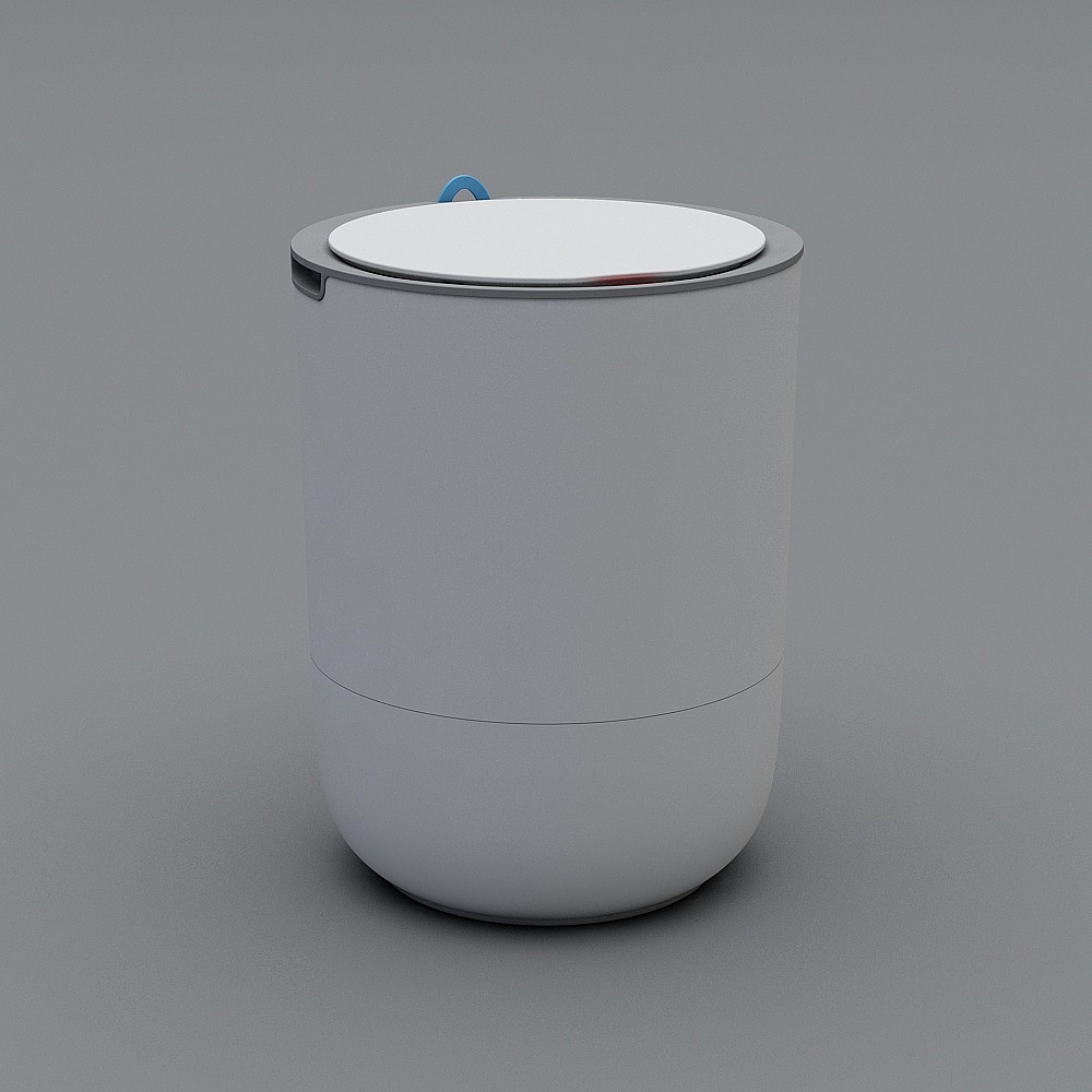 鑫宝鹭北欧垃圾桶3D模型