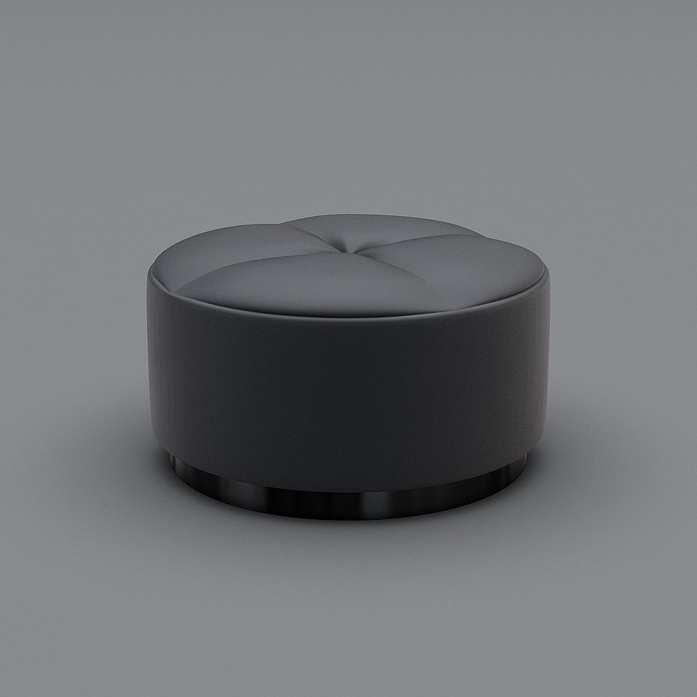 14沙发凳3D模型