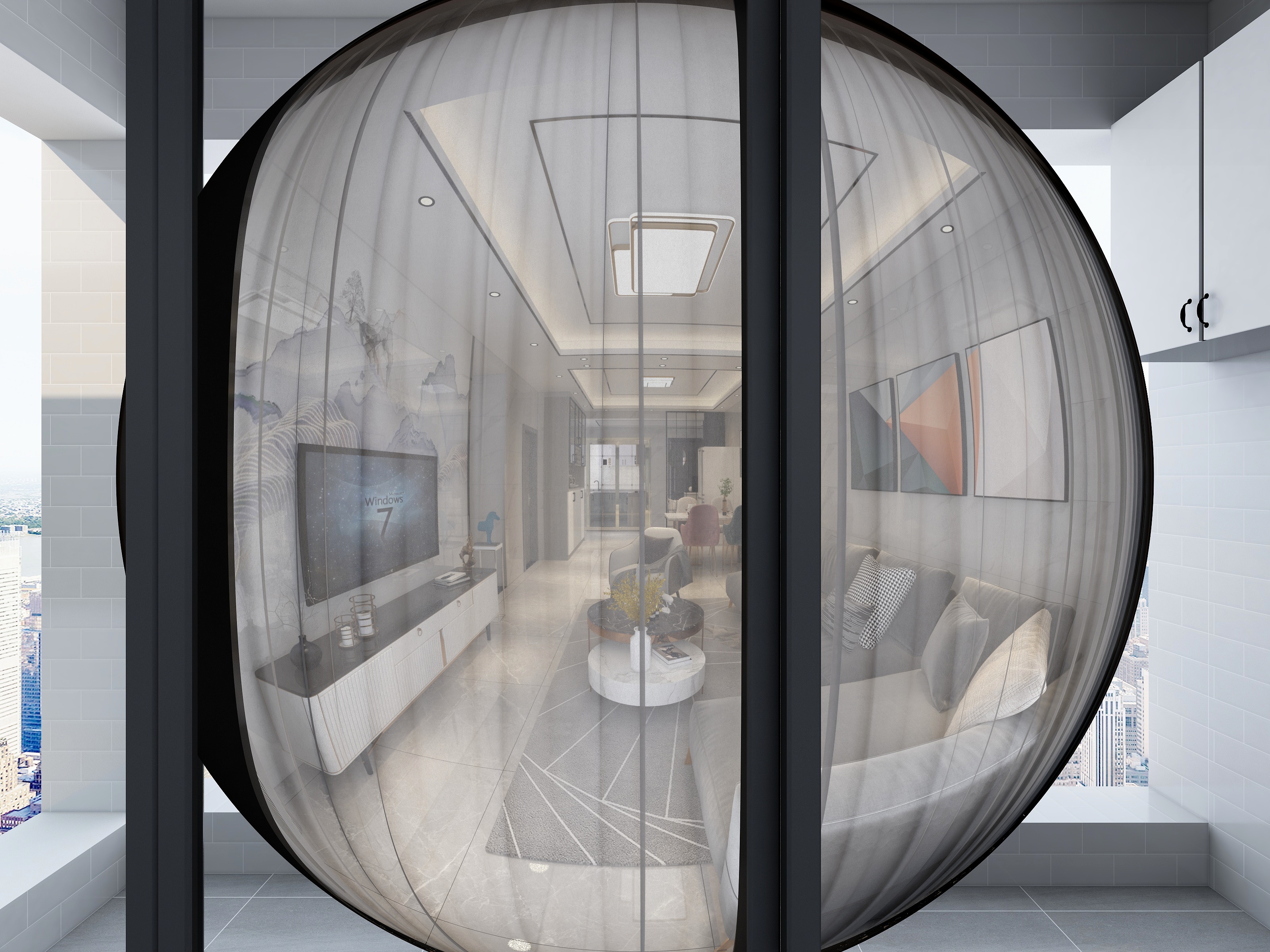 壹诺源设计丿侯-17-04户型现代风-装修设计方案