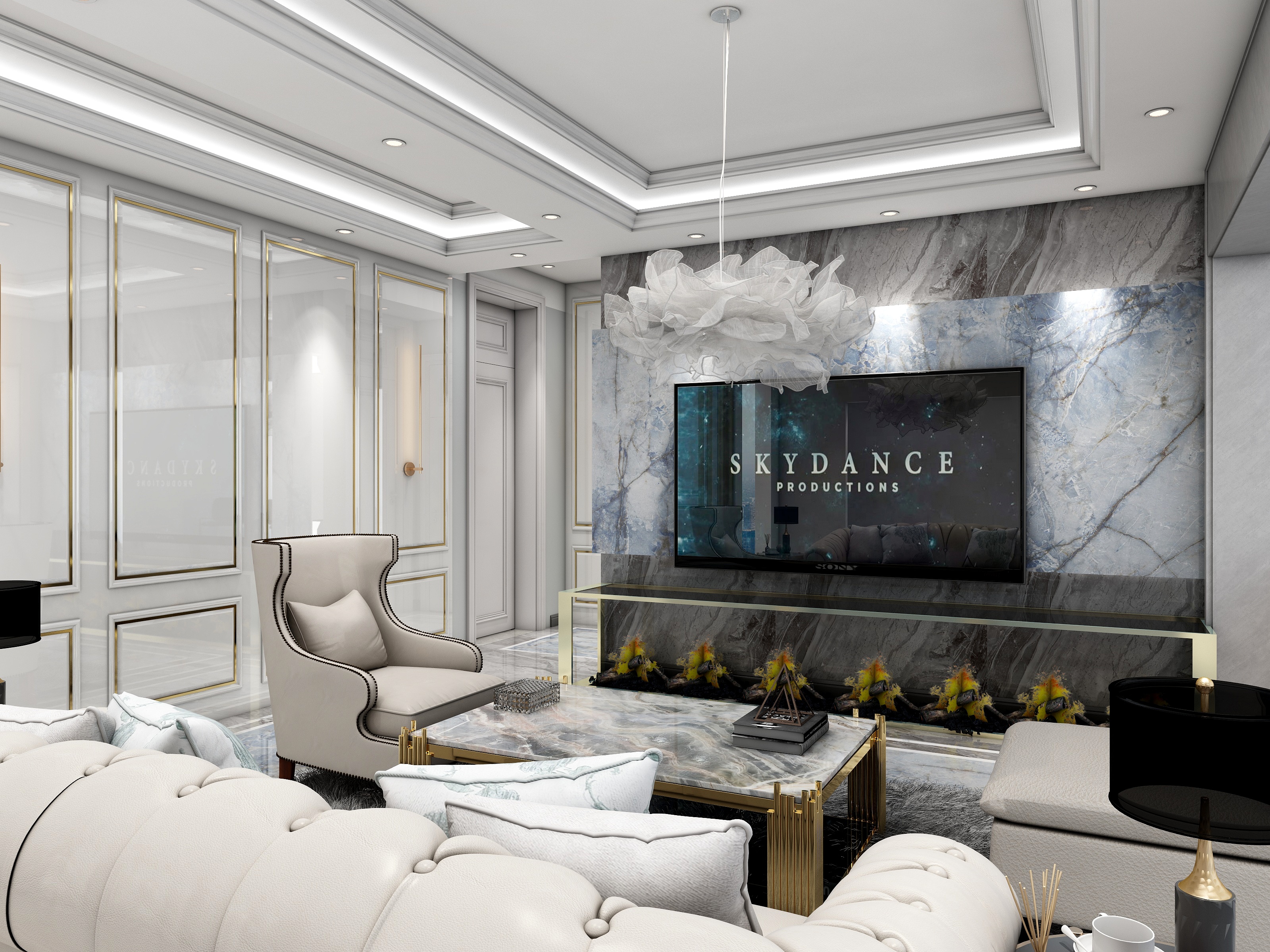 笃行孜-邹女士美式轻奢-装修设计方案