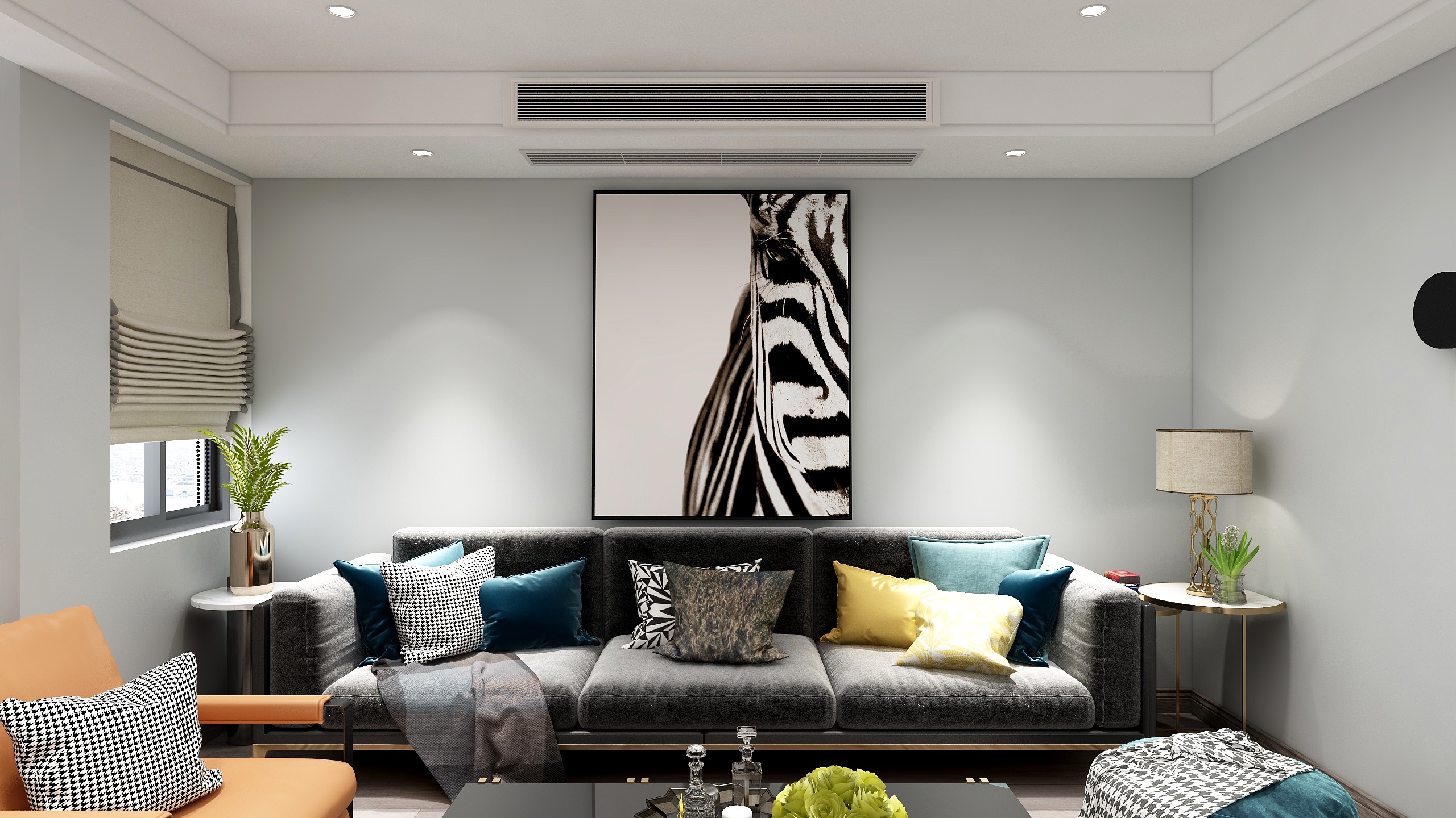 刘薇-金轮新村-93平现代轻奢-装修设计方案