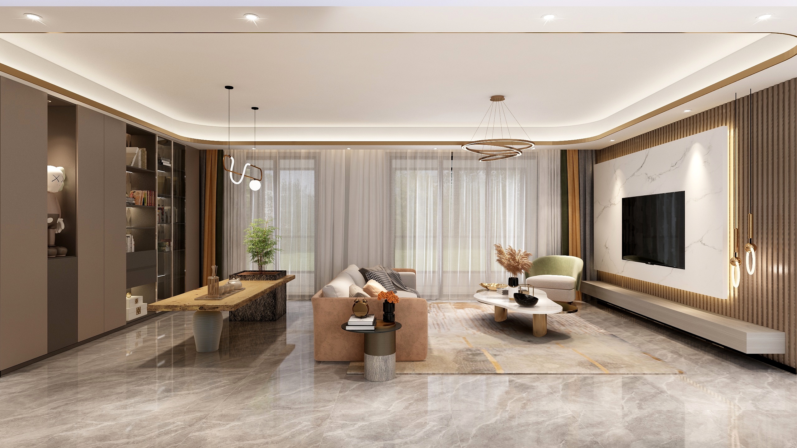 汪梦晴-天宁吾悦2栋1001效果图-装修设计方案