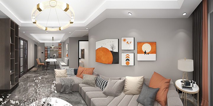 深圳独立设计师亦恒-华发峰尚10栋906号雅居-装修设计方案