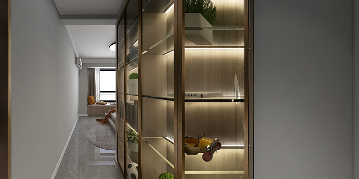 AN高端全案整装设计-大洲陶然府125㎡一步一画-装修设计方案