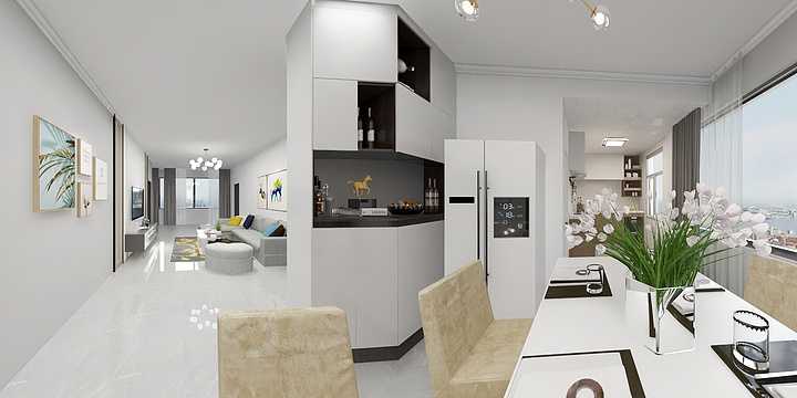 佳家装饰8-人民法院家属院效果-装修设计方案