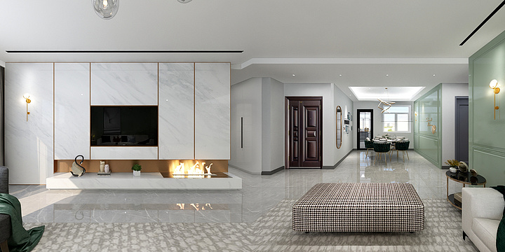 仙洛凡-锦泰榕城董姐-装修设计方案