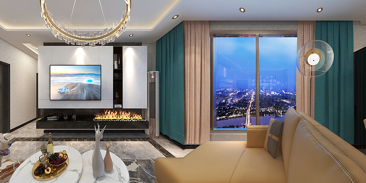 壹卓整家定制-zhang旭-瑞和园89.50㎡B户型3室2厅1卫-装修设计方案