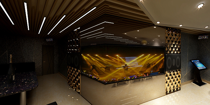 翰程裝饰-礼尚私人会所KTV-装修设计方案