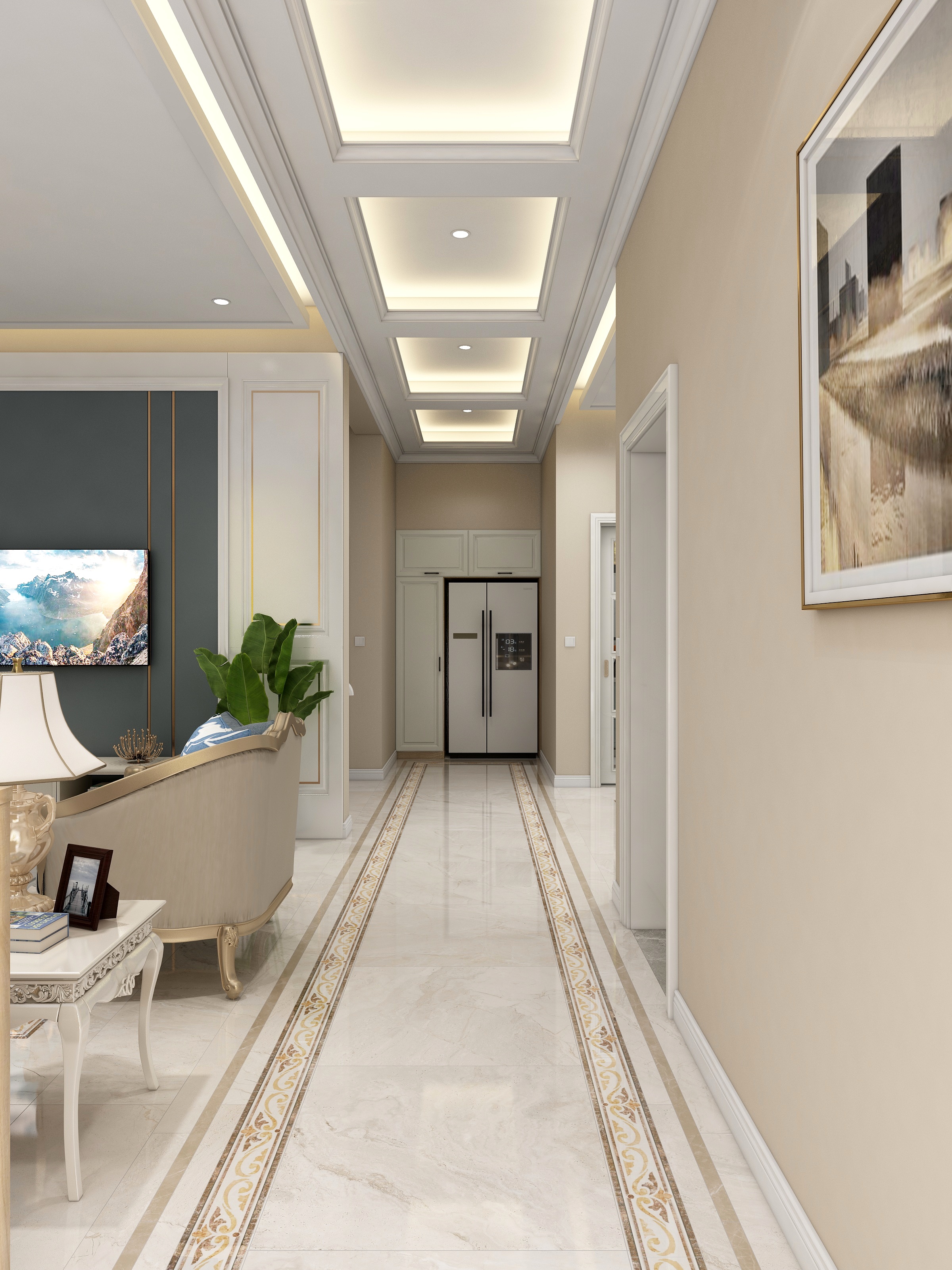 尹公平I忆名建筑装饰设计-二里巷-方案一-装修设计方案