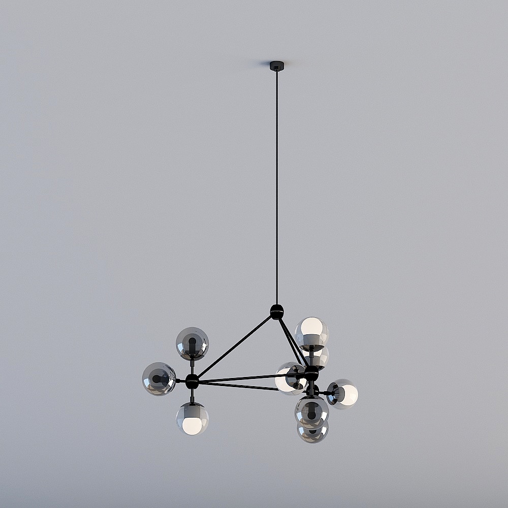 北欧咖啡厅3-吊灯3D模型
