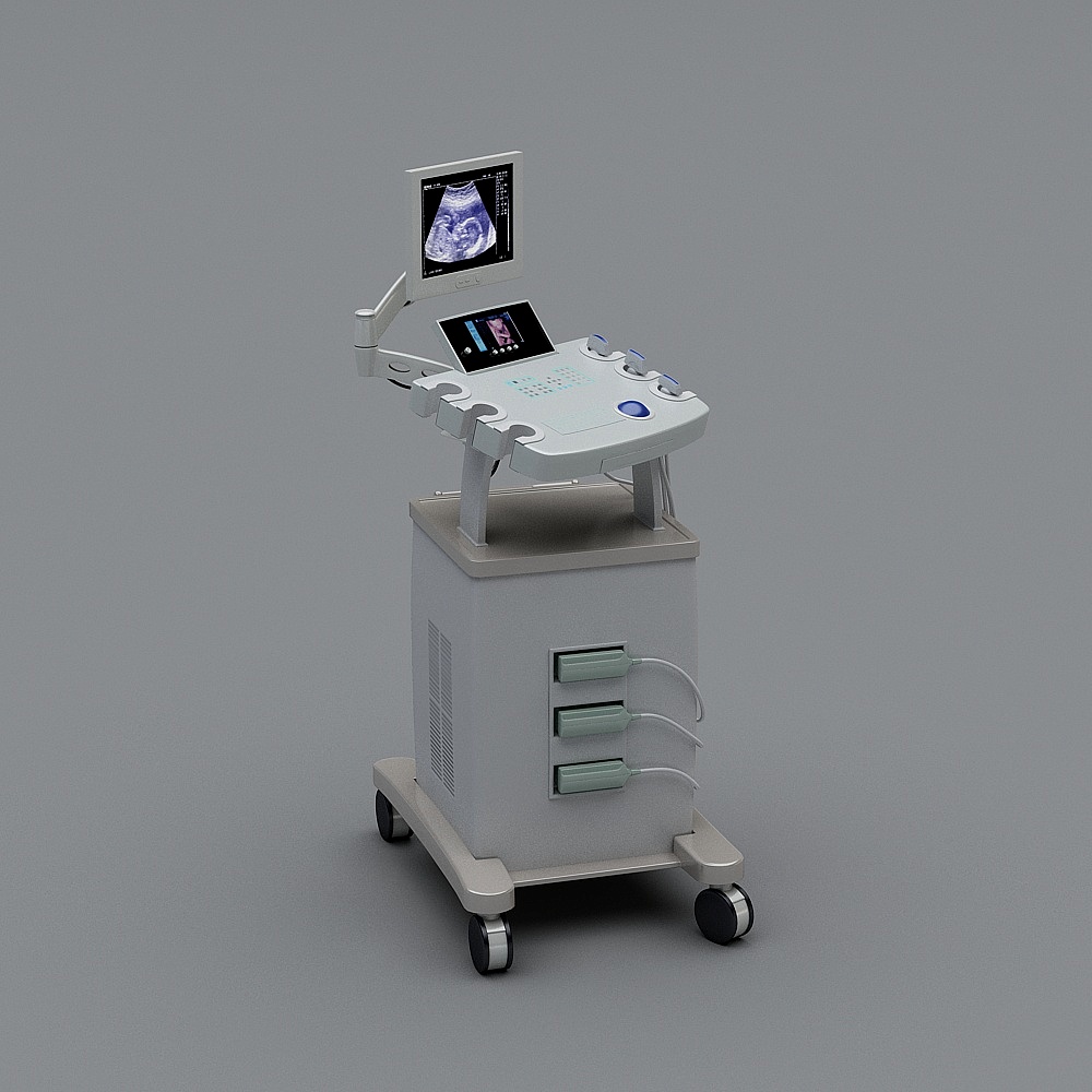 现代医疗中心-医用器械3D模型