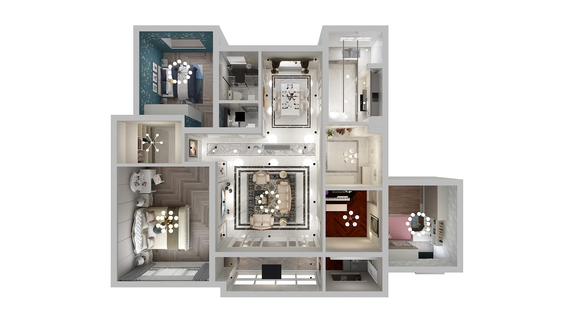 HEDAS-考核户型-装修设计方案