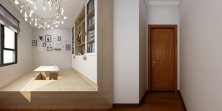 西宁佰怡家-御川府34-1121- 中式-装修设计方案