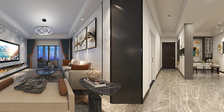 缪宇洲-天安花园3-303-装修设计方案