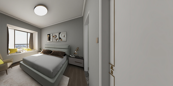 问舍设计-雅居乐新业主123平-装修设计方案