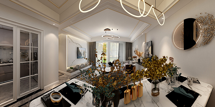 阳光酒窝-星光城dxf-装修设计方案