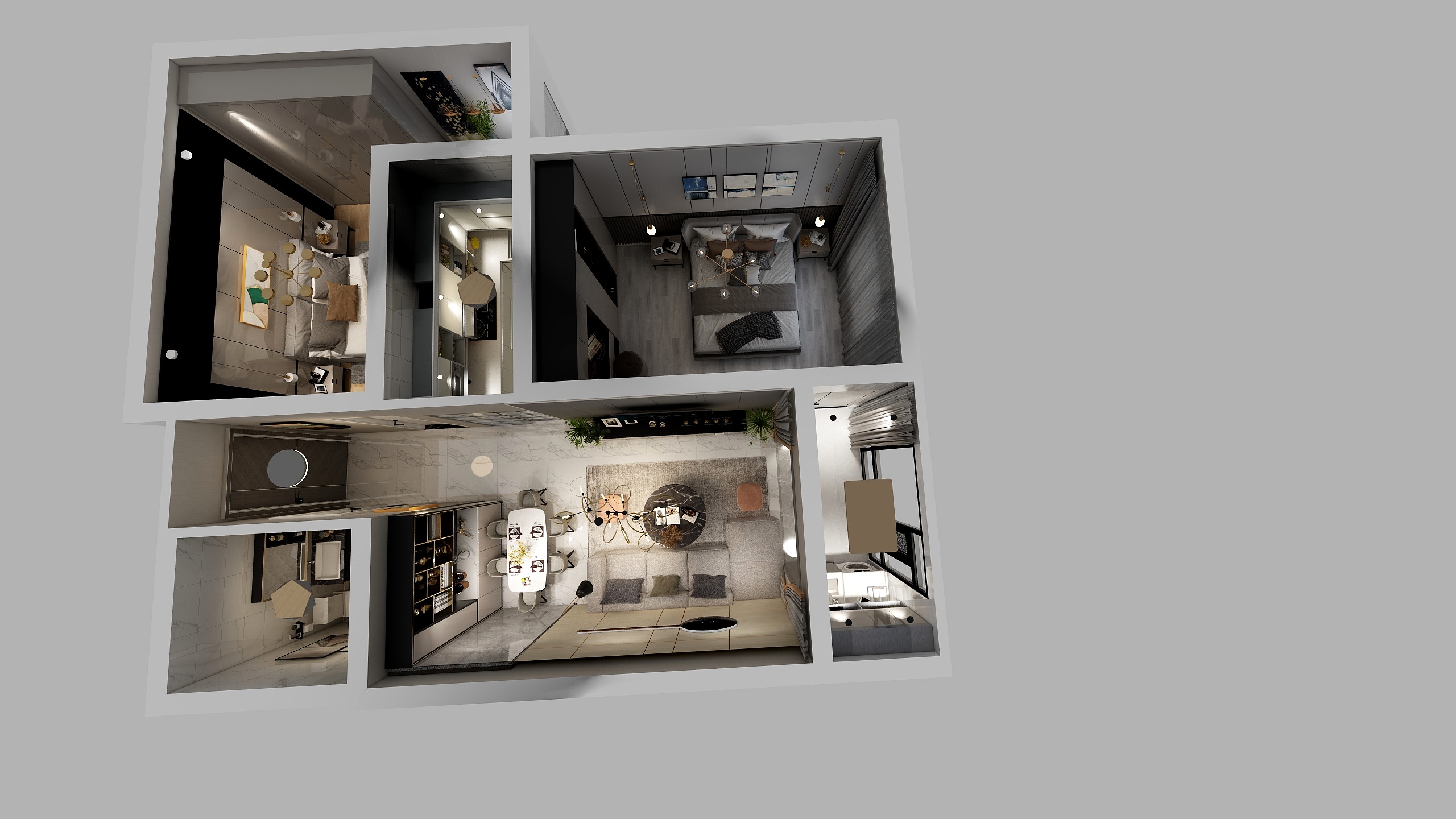 红星二店-02-艾茵格全屋定制.简约风格-装修设计方案