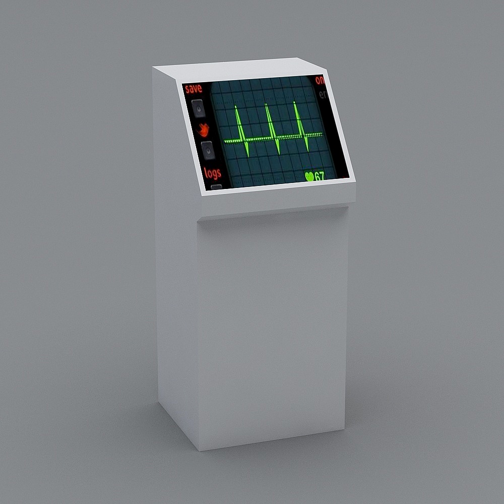 现代医院-医用器械-13D模型