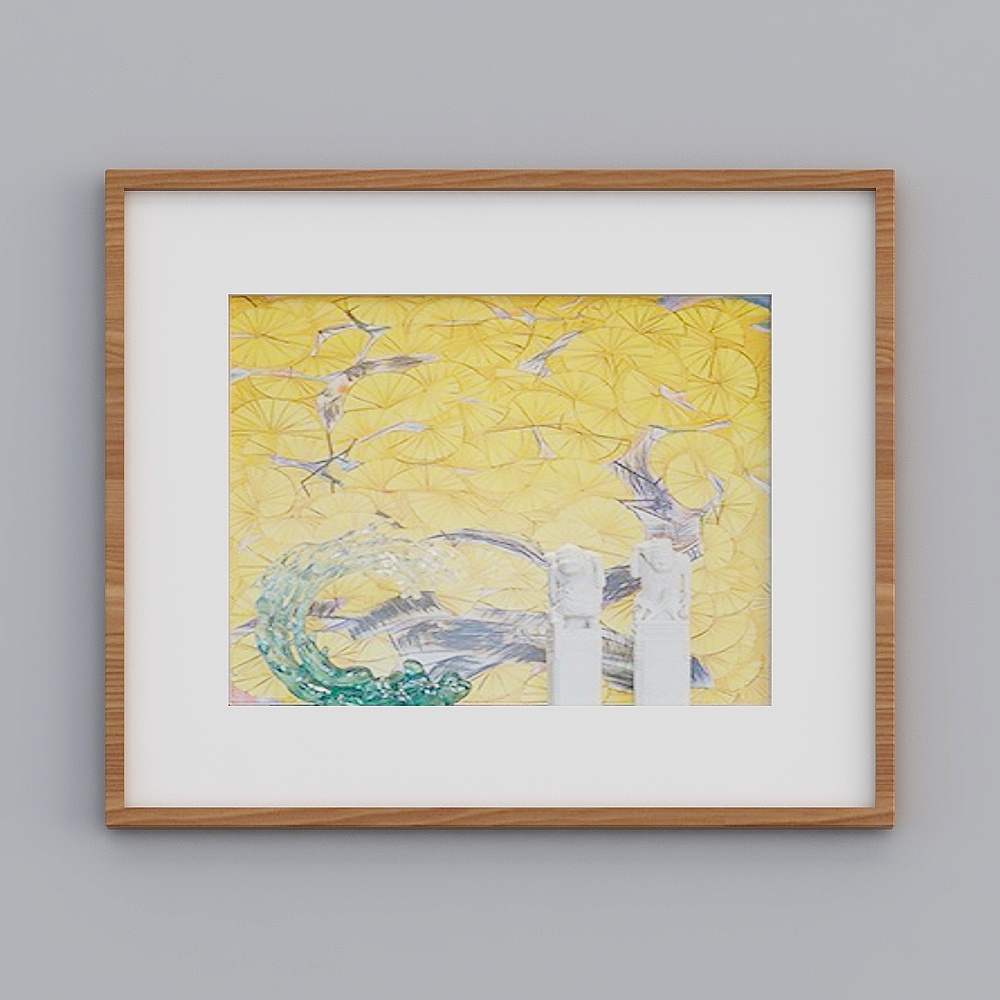 现代医院-装饰画-33D模型
